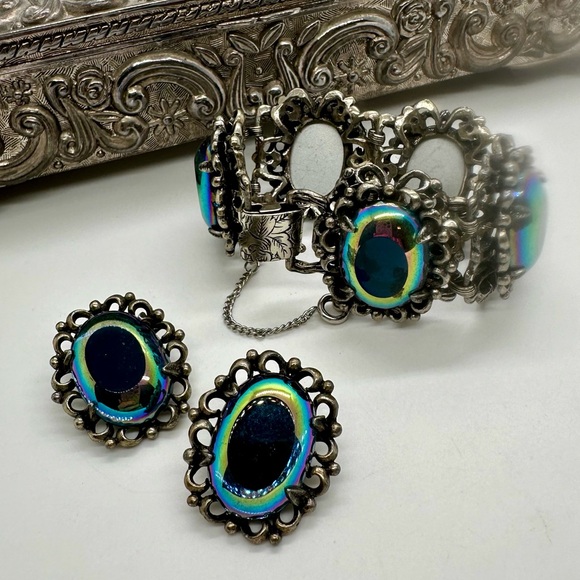 Elizabeth Morrey Jewelry - Vintage Elizabeth Morrey Bracelet Set